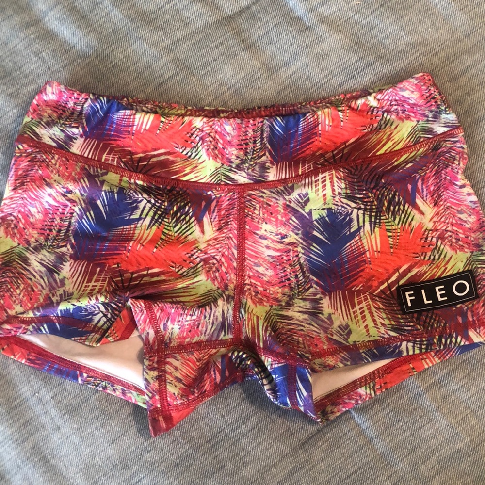 FLEO shorts 3.25, Medium, tropical design